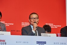 第23回釜山国際映画祭に出席した國村隼。