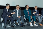 第23回釜山国際映画祭の様子。左から吉田康弘、國村隼、青木崇高、阿部秀司。