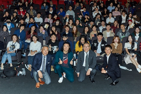 第23回釜山国際映画祭の様子。