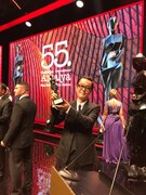 第55回アンタルヤ国際映画祭の授賞式に参加したリリー・フランキー。