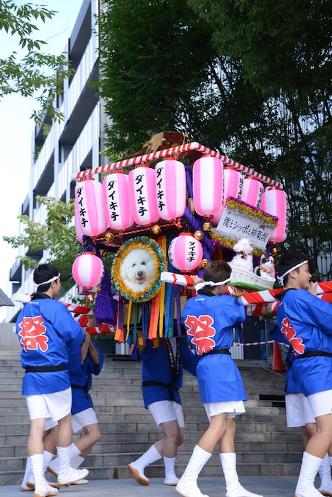 「僕とシッポと神楽坂」イベントの様子。