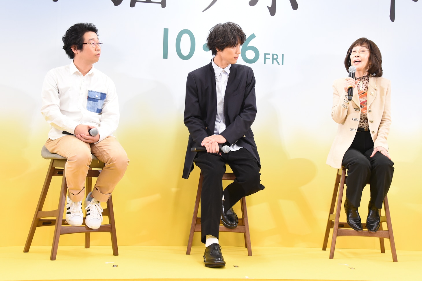 「旅猫リポート」公開直前イベントの様子。