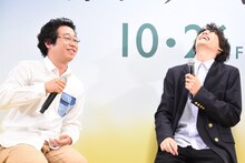 左から前野朋哉、福士蒼汰。