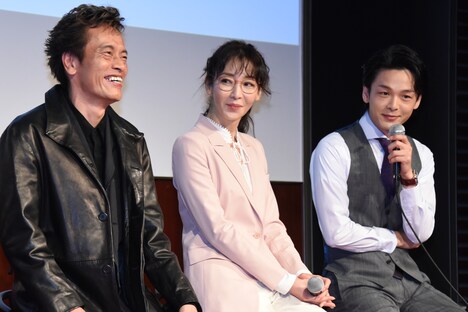 「ドロ刑 ー警視庁捜査三課ー」会見の様子。