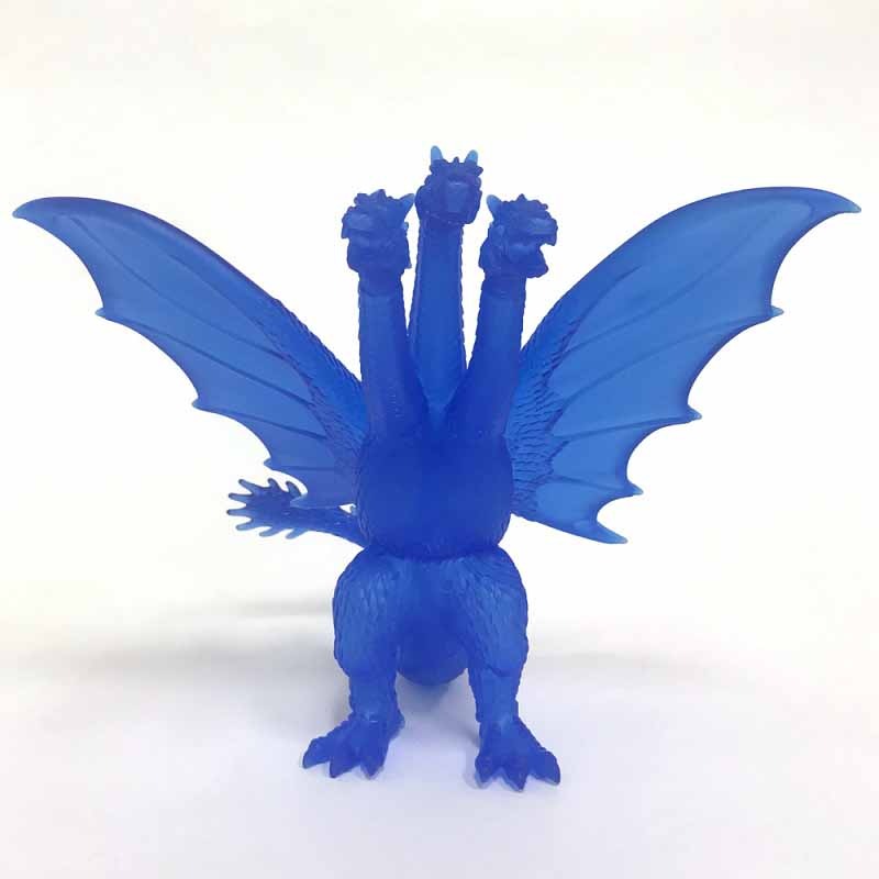 「ゴジラ・ストア日比谷出張所」にて先行販売される「ムービーモンスターシリーズ EX キングギドラ ゴジラ・ストア限定 Ver.」（2000円）。