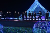 フラフープ対決にて、町田啓太が優勝した瞬間。