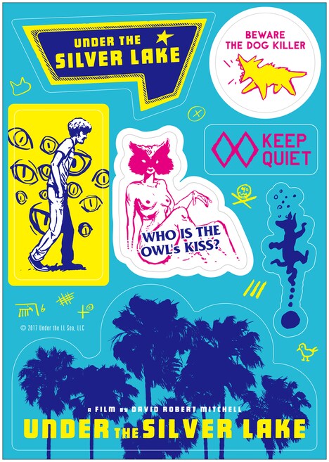 「アンダー・ザ・シルバーレイク」オリジナルステッカー