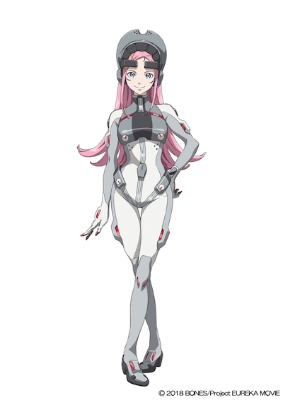 ダイブスーツを着たアネモネ。