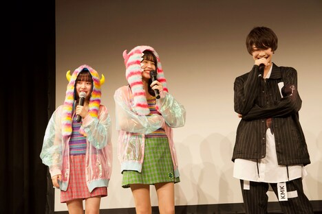 「ヌヌ子の聖★戦～HARAJUKU STORY～」完成披露上映会の様子。