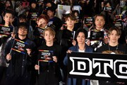 映画「DTC-湯けむり純情篇-from HiGH&LOW」大ヒット御礼舞台挨拶の様子。