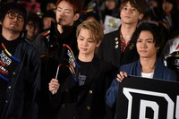 「DTC-湯けむり純情篇-from HiGH&LOW」大ヒット御礼舞台挨拶の様子。