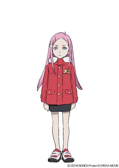 幼少期のアネモネの設定画。