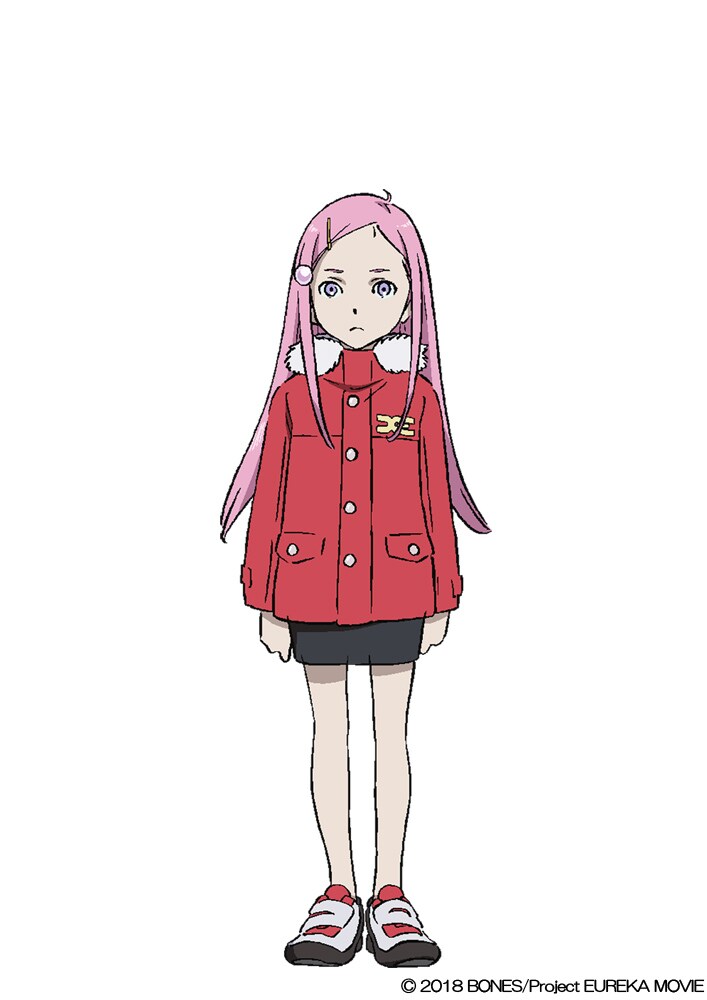 幼少期のアネモネの設定画。