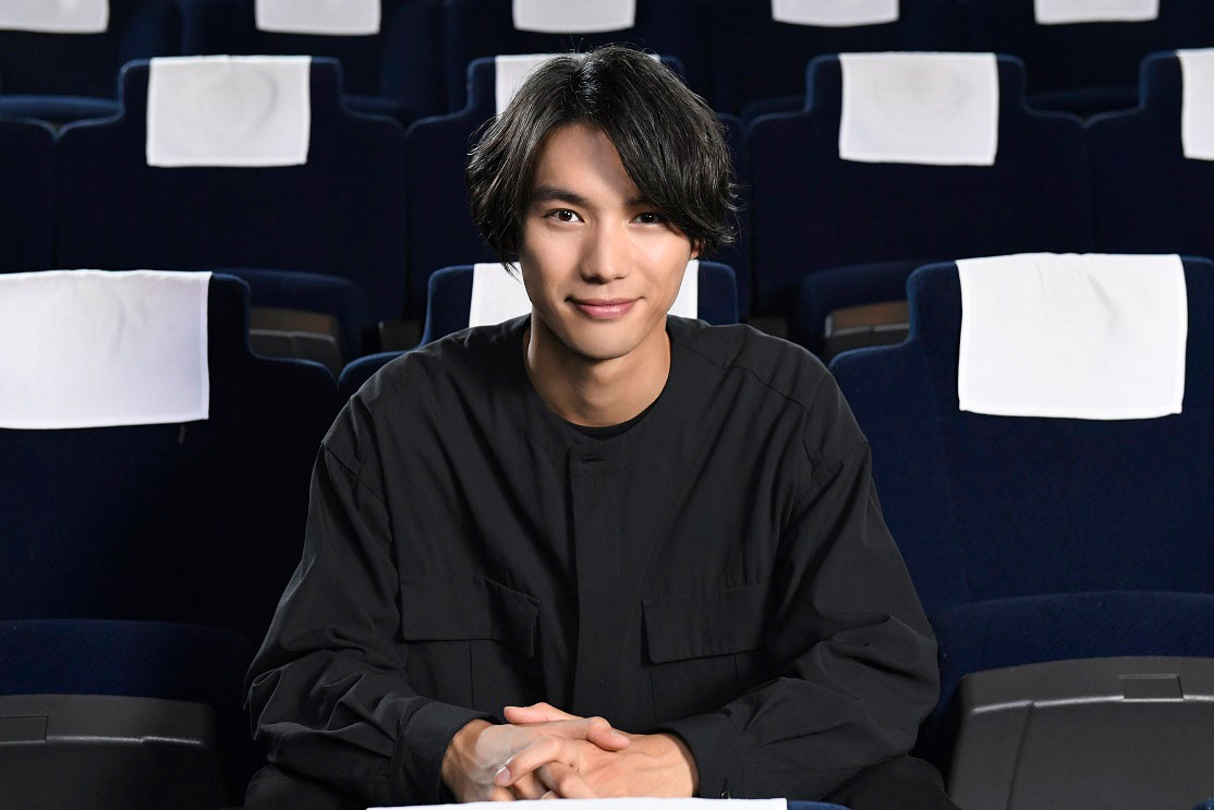 「BLEACH」シーンセレクション収録後にインタビューに応じた福士蒼汰。