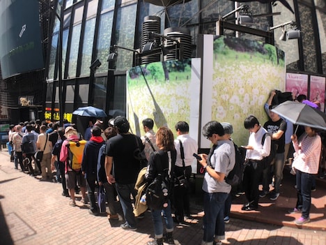 「カメラを止めま展！」東京会場の様子。