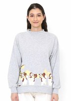 レディース  ロングスリーブ スウェットトップス（4298円）