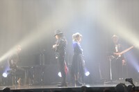 ライブコーナーの様子。