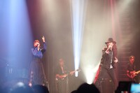 ライブコーナーの様子。