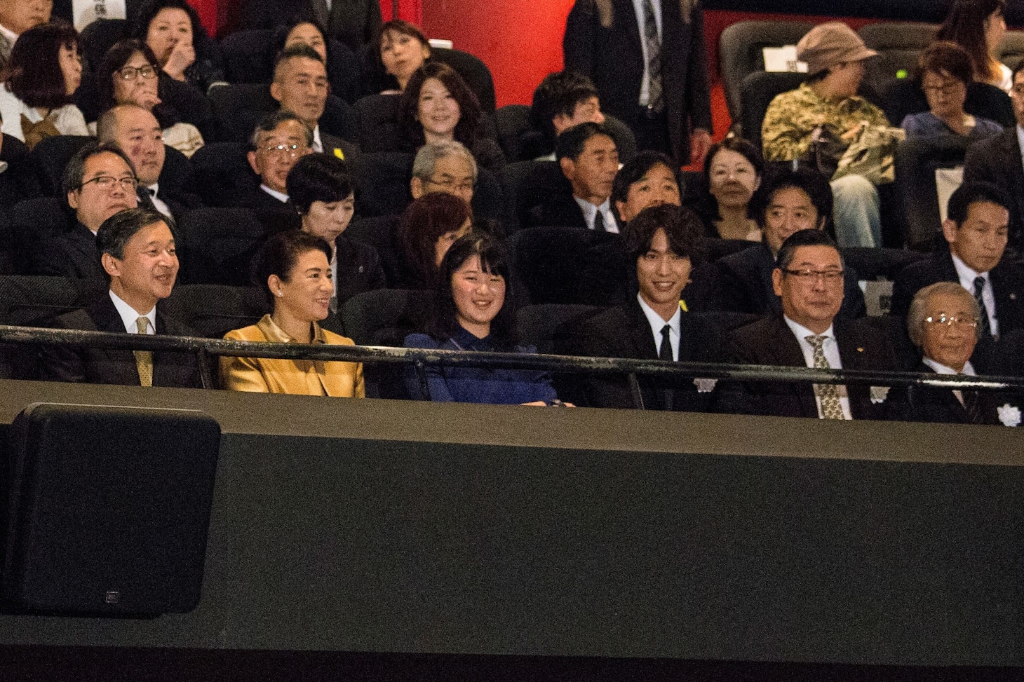 「旅猫リポート」のチャリティ試写会の様子。