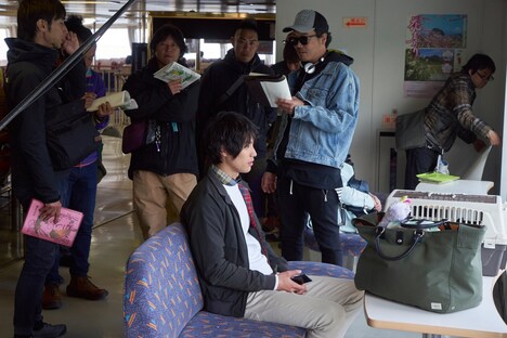 「旅猫リポート」メイキング写真