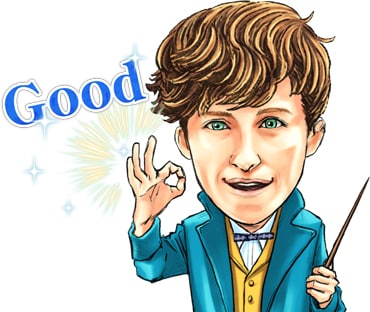 「ファンタスティック・ビーストと黒い魔法使いの誕生」LINE公式スタンプ