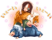 「ファンタスティック・ビーストと黒い魔法使いの誕生」LINE公式スタンプ