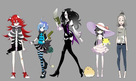 鈴木次郎によるキャラクター原案。