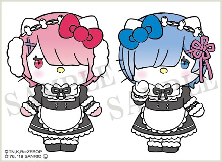 ラム×キティ、レム×ミミィ。