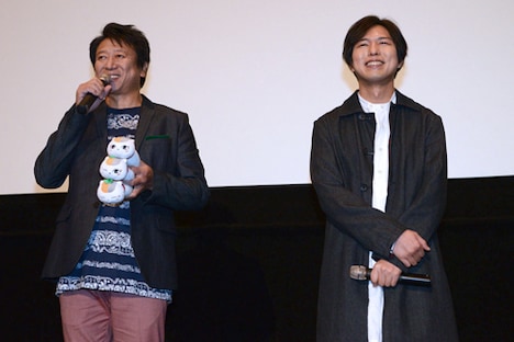 左から井上和彦、神谷浩史。