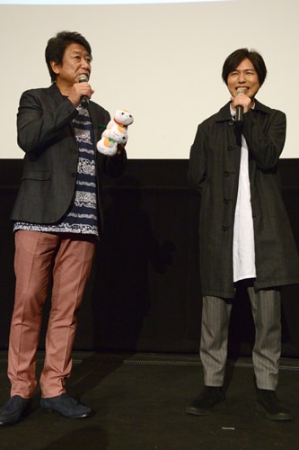 左から井上和彦、神谷浩史。