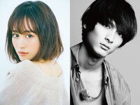 「葬式の名人」キャスト。左から前田敦子、高良健吾。