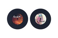 公開2週目プレゼントのレコード型オリジナルコースター。