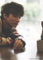 Audition blue12月号の中面。