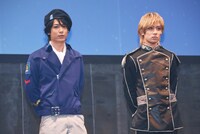 左から小早川俊輔、永田聖一朗。