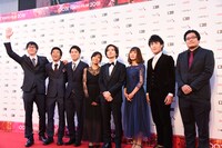 「海抜」のキャストとスタッフ。