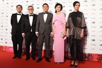 コンペティション部門の審査員たち。