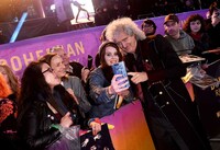 「ボヘミアン・ラプソディ」ワールドプレミアでのブライアン・メイ。