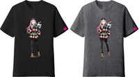交響詩篇エウレカセブン ハイエボリューション×76Cafe 限定 アネモネ描きおろしTシャツ（5940円）