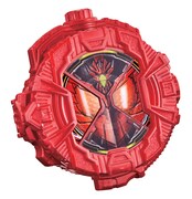 「平成仮面ライダー20作記念 仮面ライダー平成ジェネレーションズ FOREVER」プレミアムセット前売り券特典の「DXオーズタジャドルコンボライドウォッチ」。(c)2018石森プロ テレビ朝日 ADK 東映