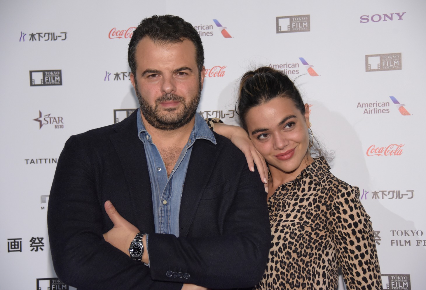 左からエドアルド・デ・アンジェリス、ピーナ・トゥルコ。