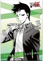 「PEACE MAKER 鐵 ～想道～」Blu-ray / DVDアニメイト特典の「黒乃奈々絵描き下ろしイラスト使用A4クリアファイル」。