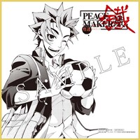 「PEACE MAKER 鐵 ～想道～」Blu-ray / DVDアニメイト早期予約特典の「黒乃奈々絵描き下ろしイラスト使用複製色紙」。