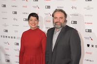 左からガブリエラ・アマラウ・アウメイダ、ロドリゴ・サルティ・ウェルトヘイン。