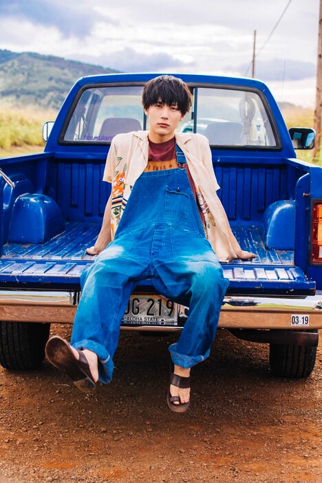 「中川大志 1st Blu-ray『holoholo』」ジャケットイメージ