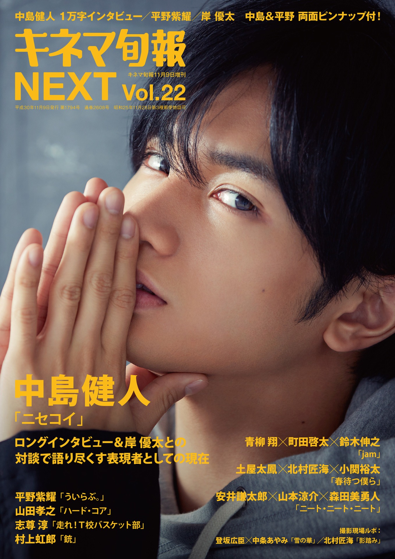 キネマ旬報 NEXT vol.22表紙