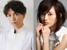 左から山崎育三郎、安倍なつみ。