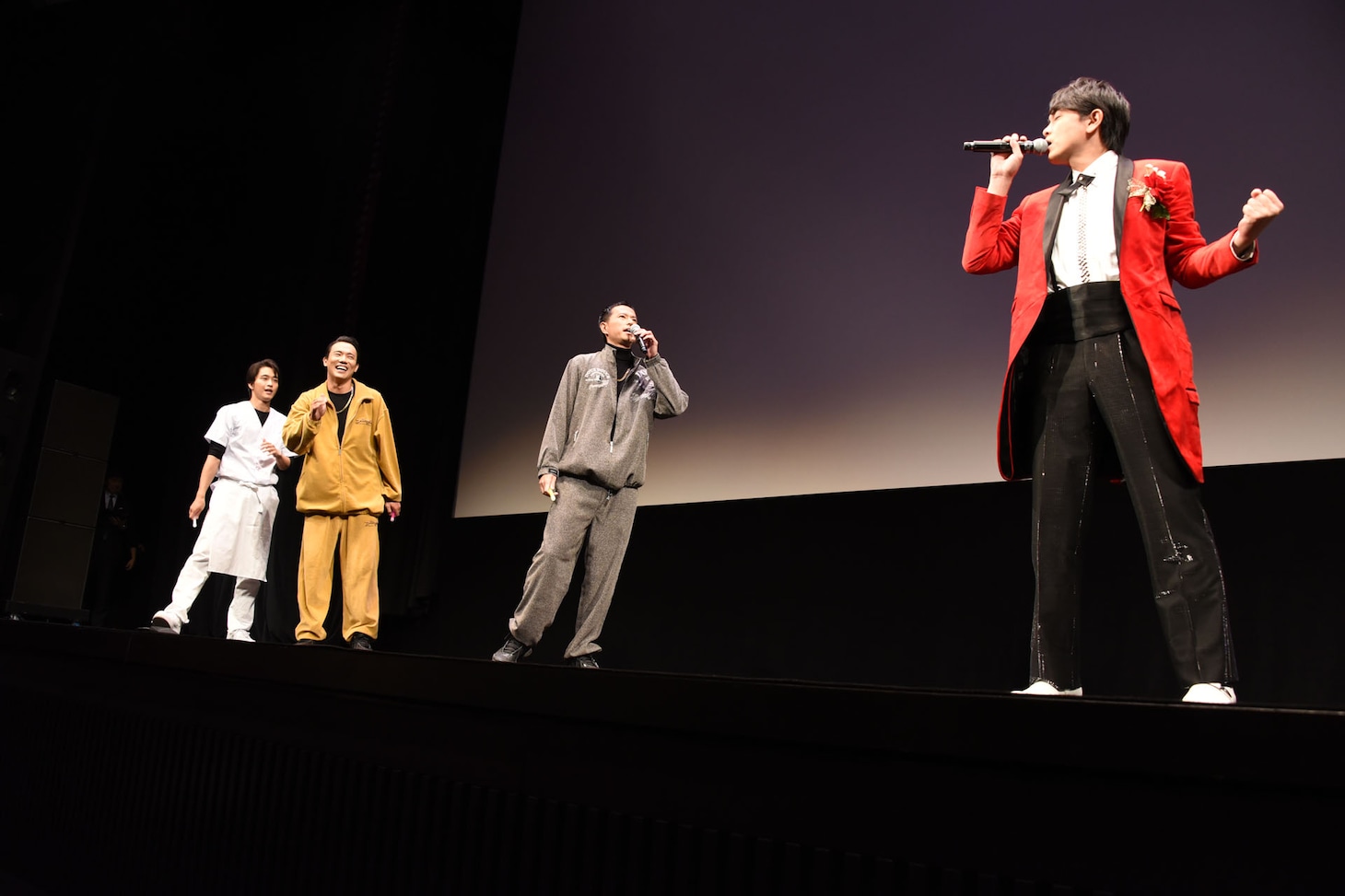 横山田ヒロシリサイタルの様子。