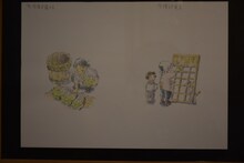 「映画『この世界の片隅に』～すずさんのおうち展」の展示例。(c)こうの史代・双葉社／「この世界の片隅に」製作委員会