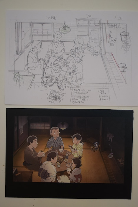 「映画『この世界の片隅に』~すずさんのおうち展」の展示例。(c)こうの史代・双葉社/「この世界の片隅に」製作委員会