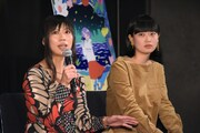 左から加藤綾佳、山中瑶子。